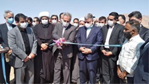 بهره برداری از ۱۰ سازه آبخیزداری و آبخوانداری در قاین با حضور وزیر جهاد كشاورزی