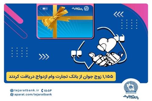 بانک تجارت بازهم پیشتاز در پشتیبانی از جوانان ایرانی
