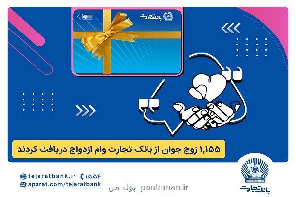 بانک تجارت بازهم پیشتاز در پشتیبانی از جوانان ایرانی
