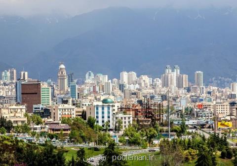 متوسط قیمت آپارتمان در تهران ۳۵ درصد افزایش یافت